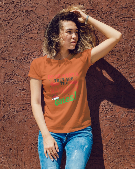 Tricou unisex 100% bumbac Colectia Christmas, sarbatori de Craciun [1]