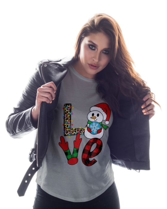 Tricou unisex 100% bumbac Colectia Christmas, sarbatori de Craciun [1]