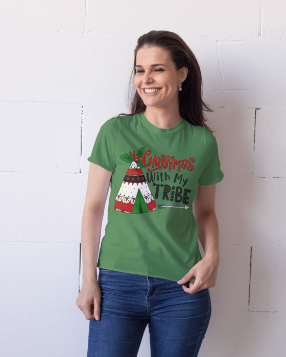 Tricou unisex 100% bumbac Colectia Christmas, sarbatori de Craciun [1]