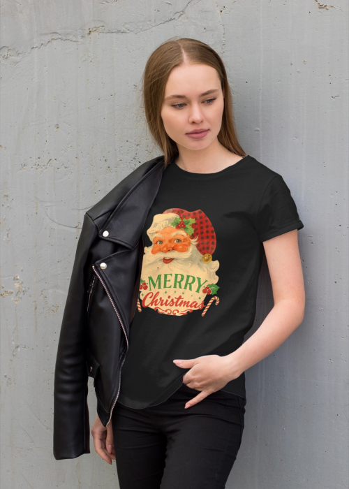 Tricou unisex 100% bumbac Colectia Christmas, sarbatori de Craciun [1]