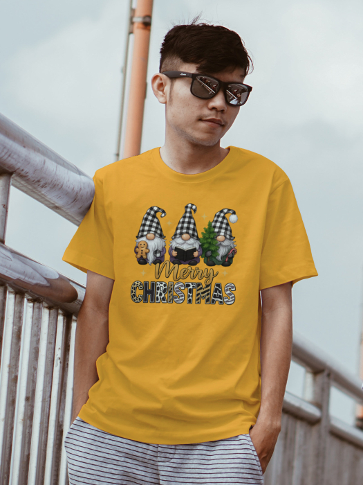 Tricou unisex 100% bumbac Colectia Christmas, sarbatori de Craciun [1]