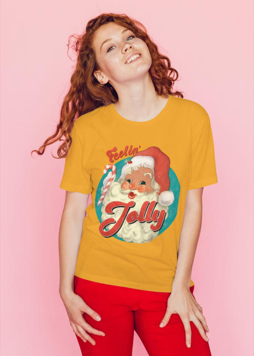 Tricou unisex 100% bumbac Colectia Christmas, sarbatori de Craciun [8]