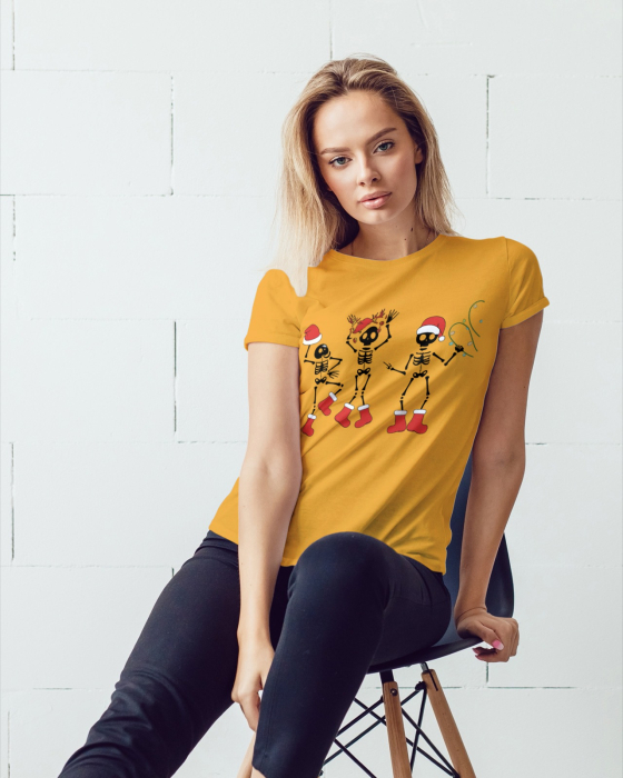 Tricou unisex 100% bumbac Colectia Christmas, sarbatori de Craciun [1]