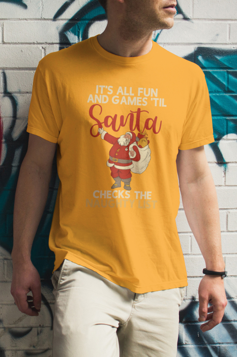 Tricou unisex 100% bumbac Colectia Christmas, sarbatori de Craciun [1]