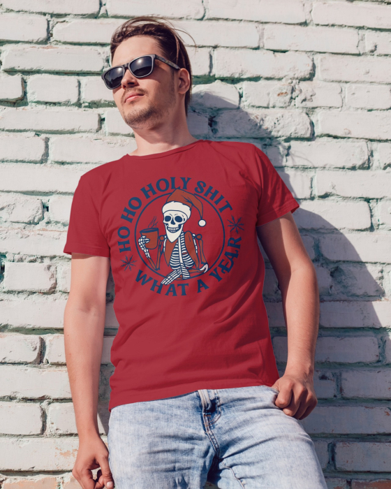 Tricou unisex 100% bumbac Colectia Christmas, sarbatori de Craciun [1]