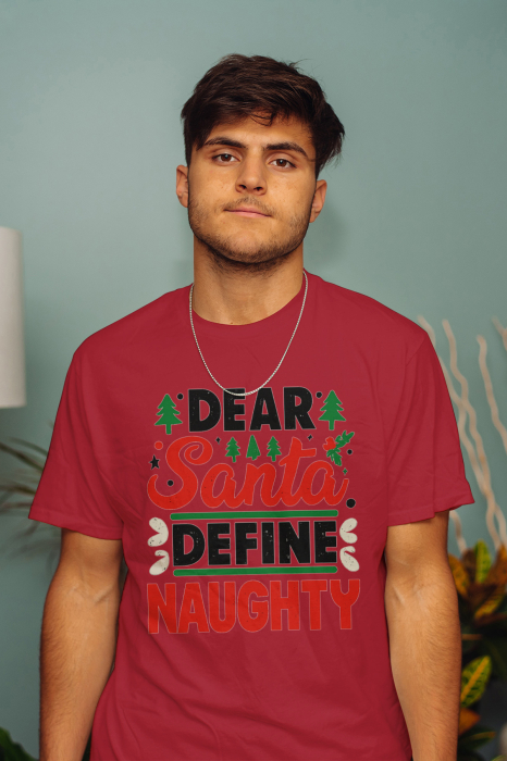 Tricou unisex 100% bumbac Colectia Christmas, sarbatori de Craciun [1]