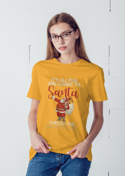 Tricou unisex 100% bumbac Colectia Christmas, sarbatori de Craciun [1]