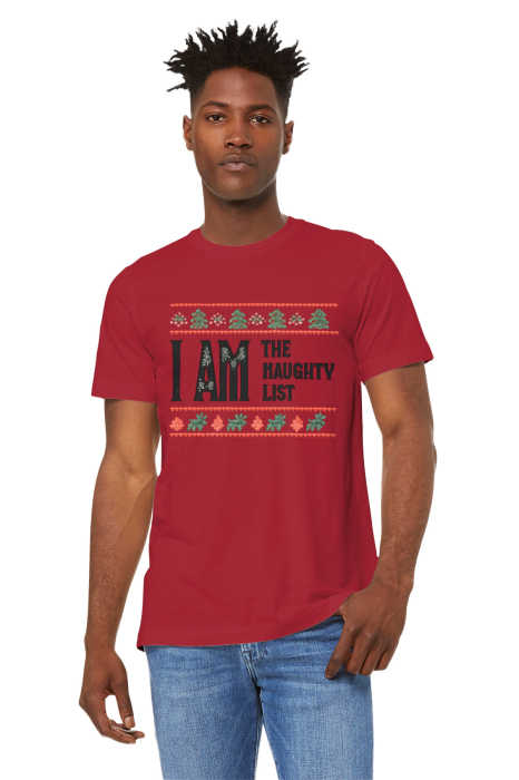 Tricou unisex 100% bumbac Colectia Christmas, sarbatori de Craciun [1]