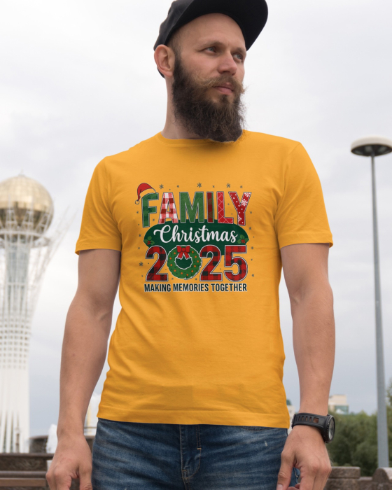 Tricou unisex 100% bumbac Colectia Christmas, sarbatori de Craciun [1]