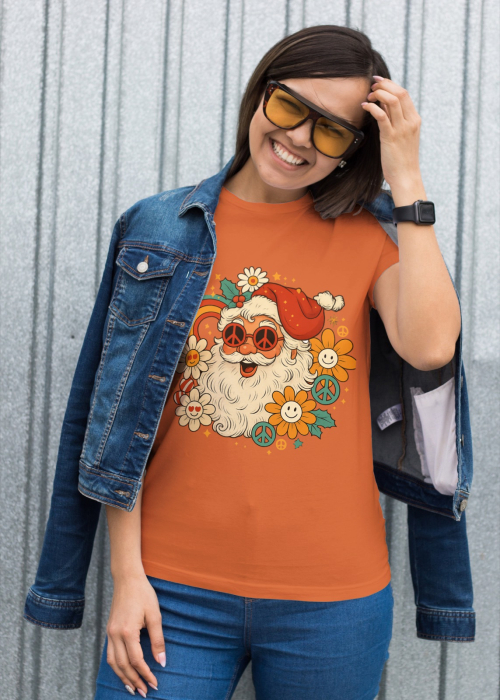 Tricou unisex 100% bumbac Colectia Christmas, sarbatori de Craciun [1]