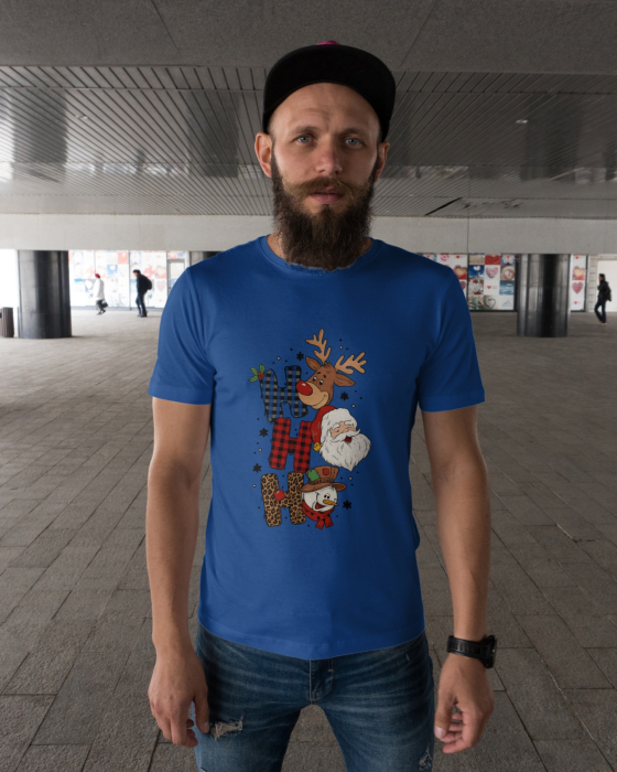 Tricou unisex 100% bumbac Colectia Christmas, sarbatori de Craciun [1]