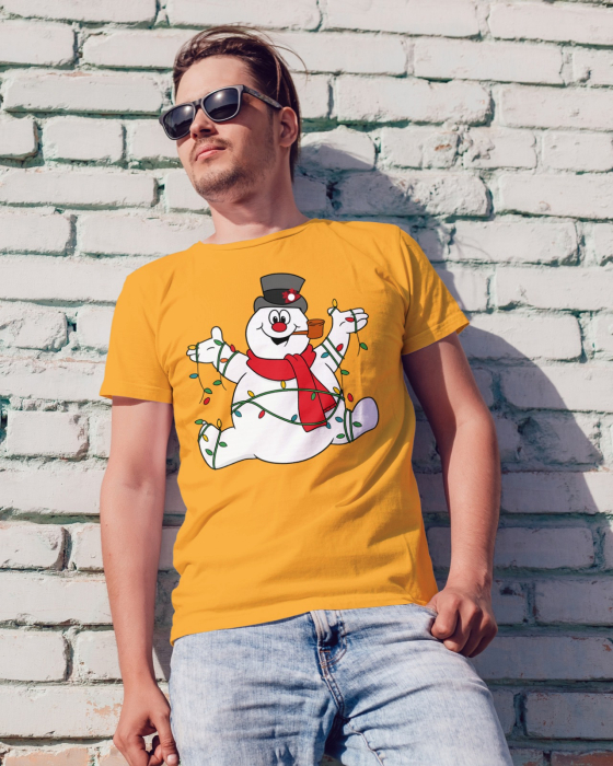 Tricou unisex 100% bumbac Colectia Christmas, sarbatori de Craciun [1]