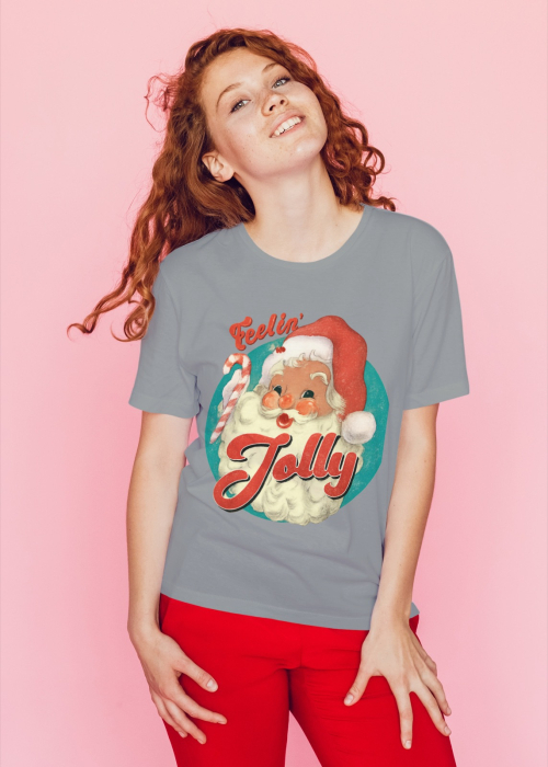 Tricou unisex 100% bumbac Colectia Christmas, sarbatori de Craciun [1]