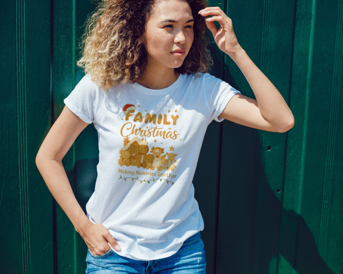 Tricou unisex 100% bumbac Colectia Christmas, sarbatori de Craciun [1]