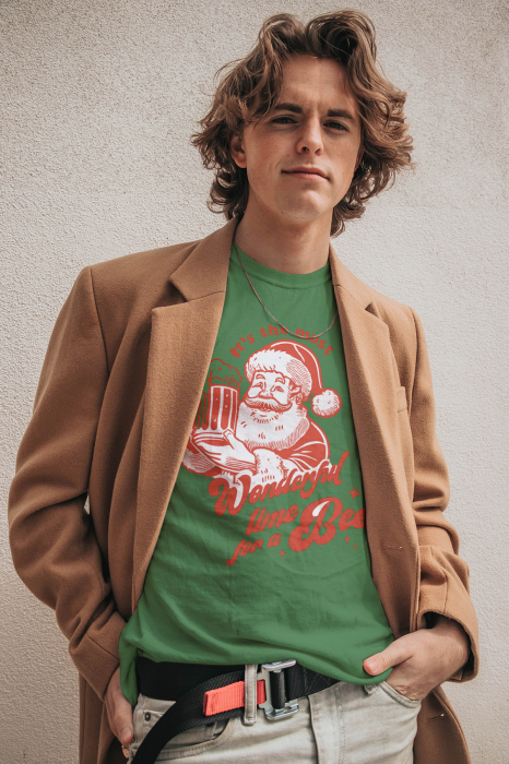 Tricou unisex 100% bumbac Colectia Christmas, sarbatori de Craciun [1]