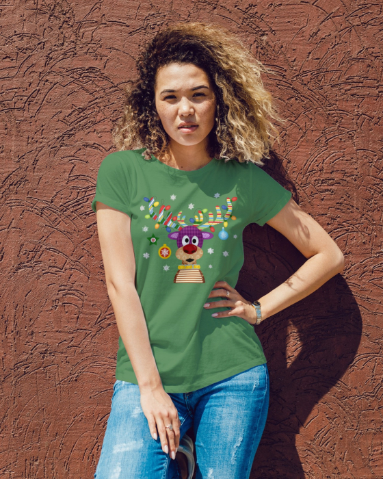 Tricou unisex 100% bumbac Colectia Christmas, sarbatori de Craciun [1]