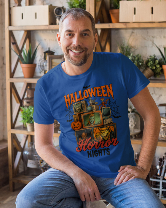 Tricou unisex 100% bumbac colectia Spooky Halloween [1]