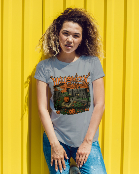 Tricou unisex 100% bumbac colectia Spooky Halloween [1]