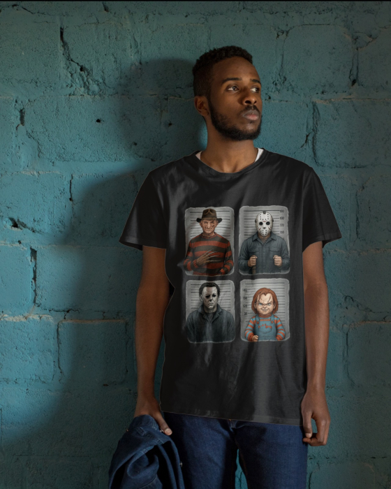 Tricou unisex 100% bumbac colectia Spooky Halloween [1]