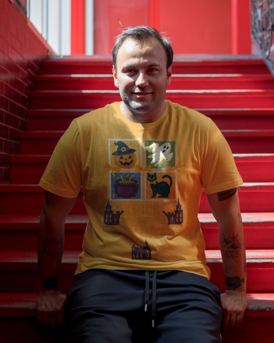 Tricou unisex 100% bumbac colectia Spooky Halloween [1]