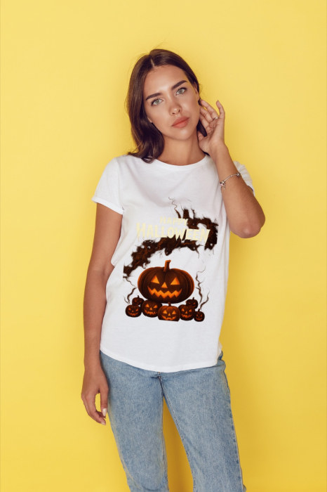 Tricou unisex 100% bumbac colectia Spooky Halloween [3]