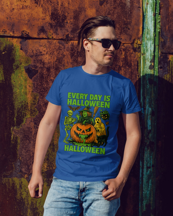 Tricou unisex 100% bumbac colectia Spooky Halloween [1]