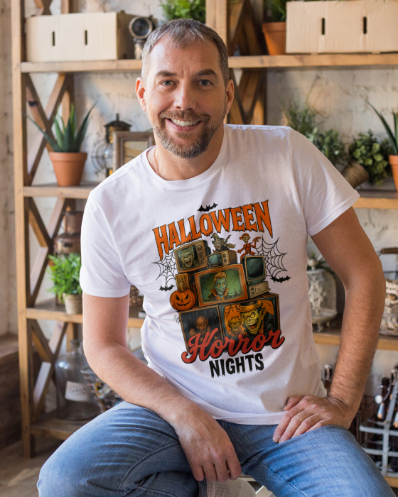 Tricou unisex 100% bumbac colectia Spooky Halloween [1]