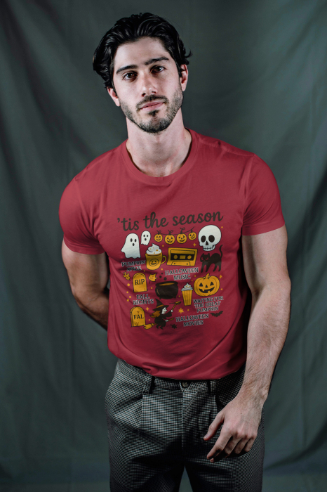 Tricou unisex 100% bumbac colectia Spooky Halloween [1]
