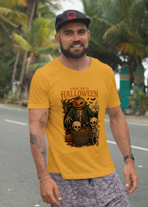 Tricou unisex 100% bumbac colectia Spooky Halloween [1]