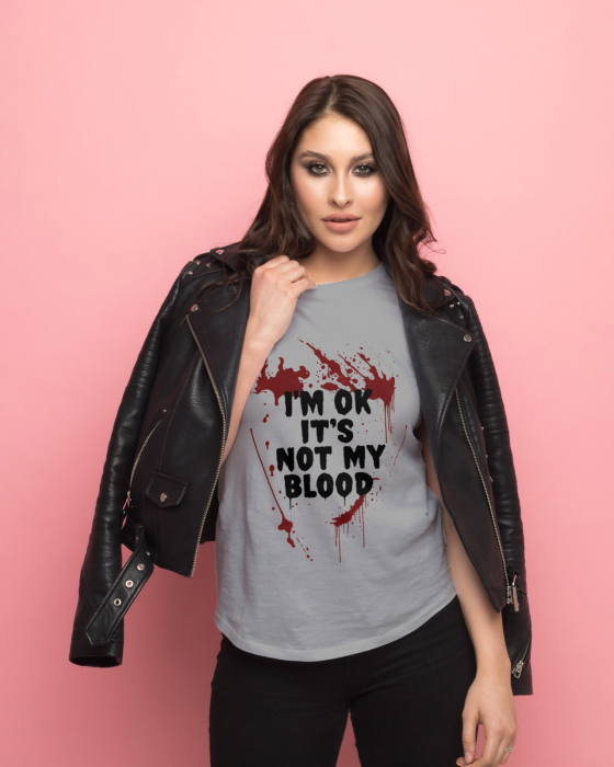 Tricou unisex 100% bumbac colectia Spooky Halloween [1]