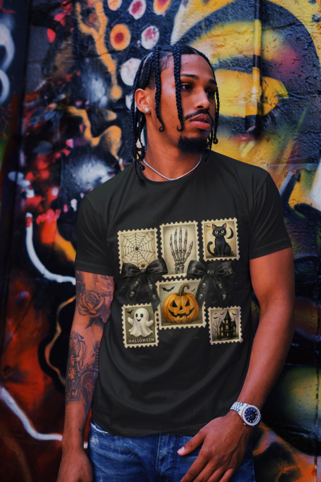 Tricou unisex 100% bumbac colectia Spooky Halloween [1]