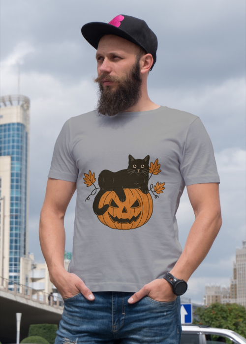 Tricou unisex 100% bumbac colectia Spooky Halloween [1]