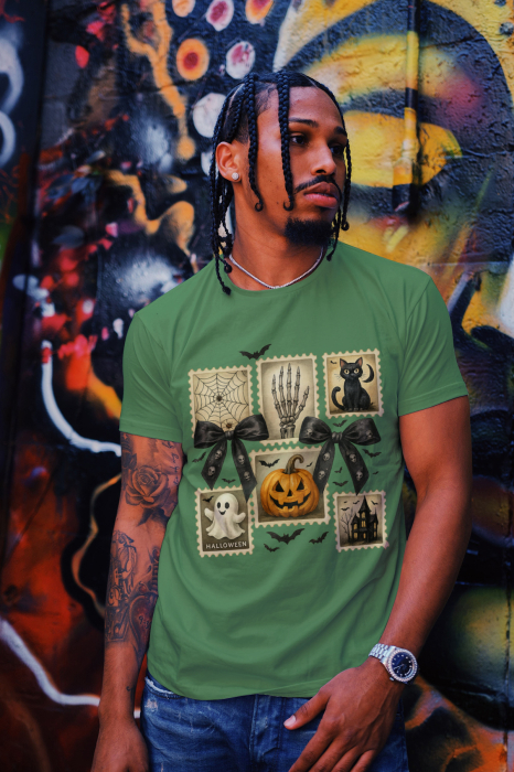 Tricou unisex 100% bumbac colectia Spooky Halloween [1]