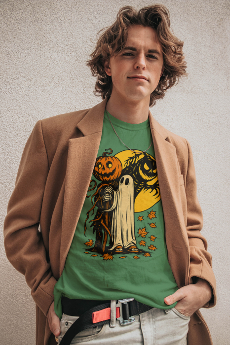 Tricou unisex 100% bumbac colectia Spooky Halloween [1]