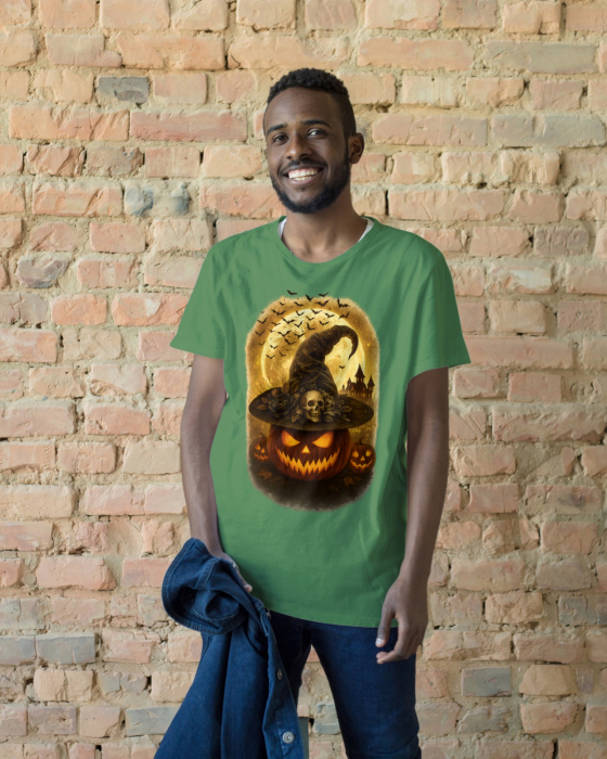 Tricou unisex 100% bumbac colectia Spooky Halloween [1]