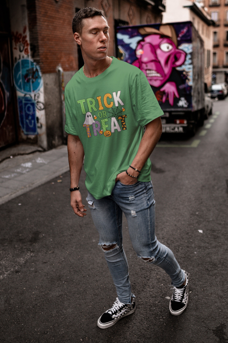 Tricou unisex 100% bumbac colectia Spooky Halloween [1]