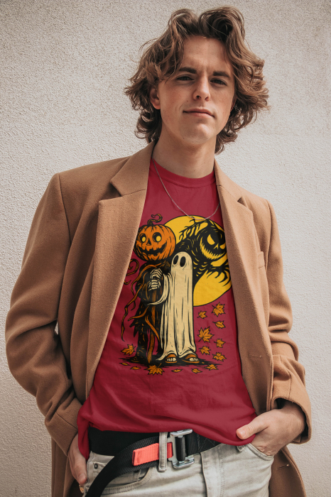 Tricou unisex 100% bumbac colectia Spooky Halloween [1]