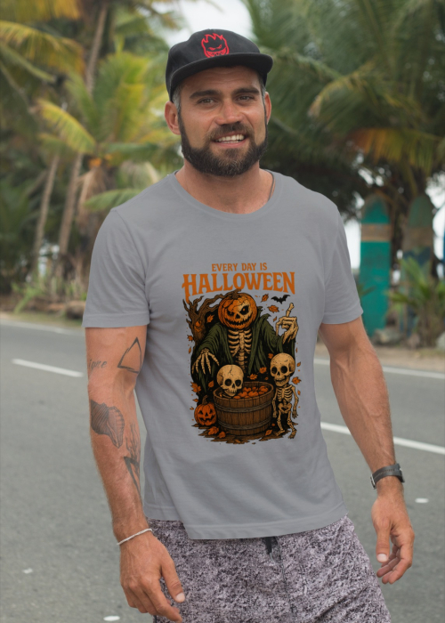 Tricou unisex 100% bumbac colectia Spooky Halloween [1]