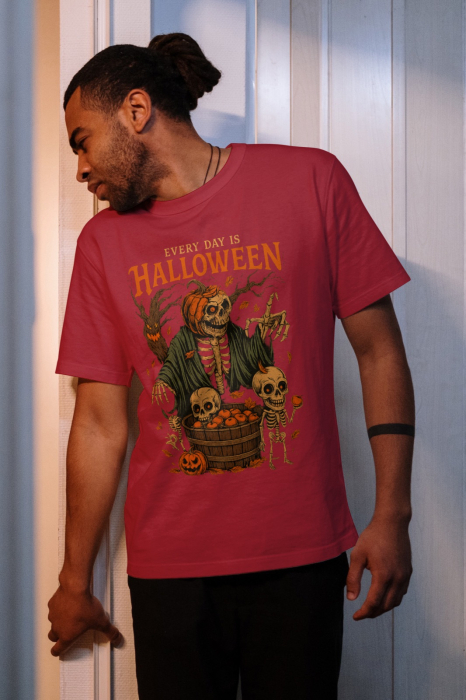 Tricou unisex 100% bumbac colectia Spooky Halloween [1]