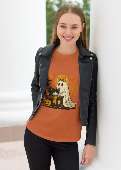 Tricou unisex 100% bumbac colectia Spooky Halloween [1]
