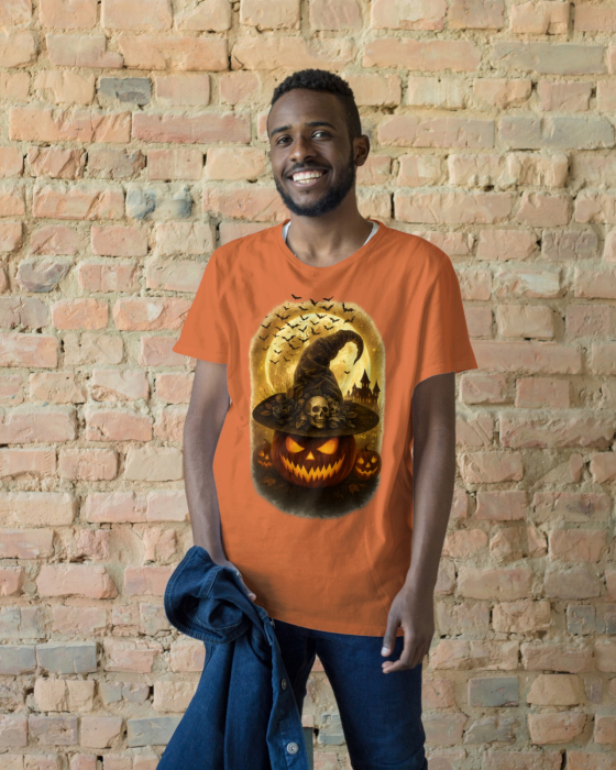 Tricou unisex 100% bumbac colectia Spooky Halloween [1]