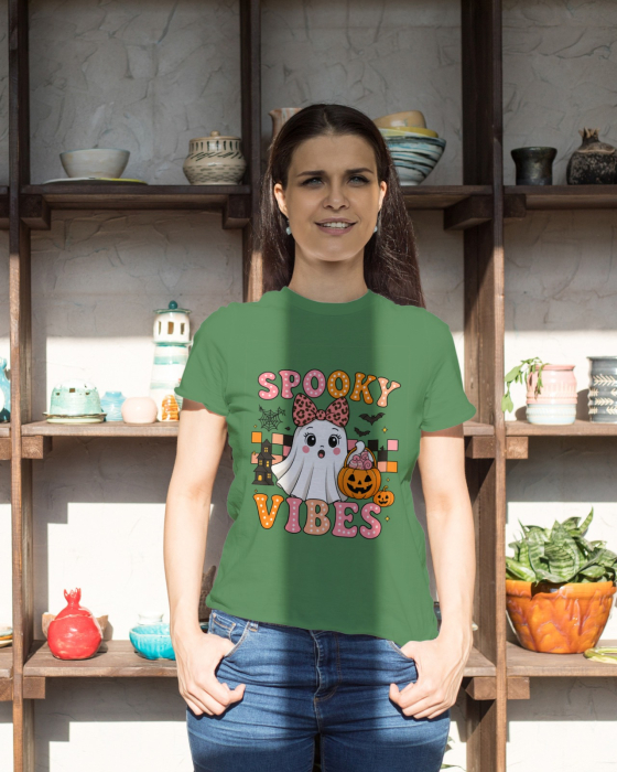 Tricou unisex 100% bumbac colectia Spooky Halloween [1]