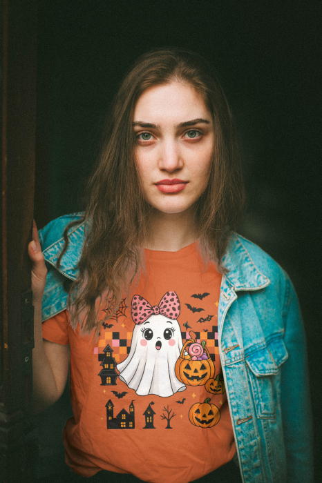 Tricou unisex 100% bumbac colectia Spooky Halloween [1]