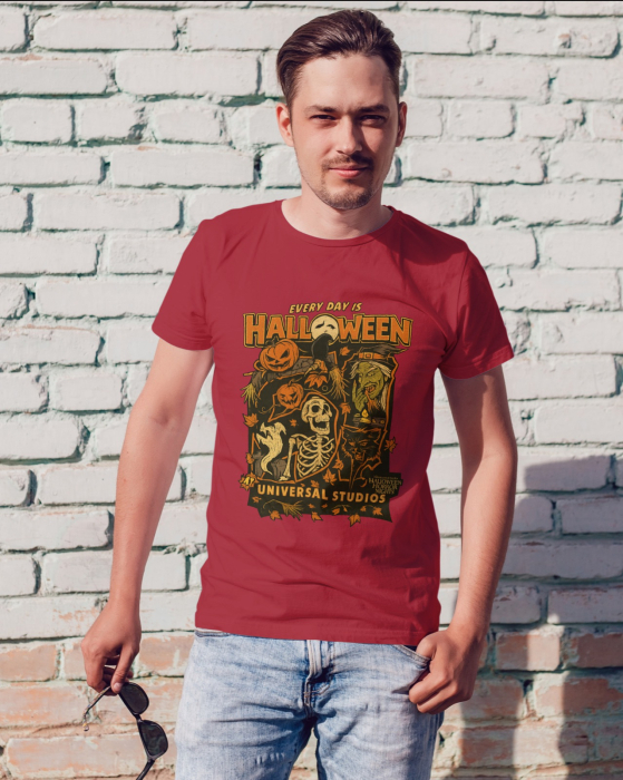 Tricou unisex 100% bumbac colectia Spooky Halloween [1]