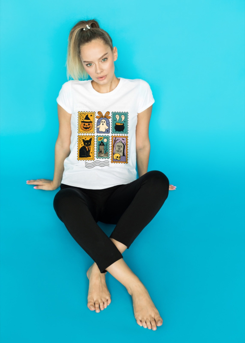 Tricou unisex 100% bumbac colectia Spooky Halloween [1]