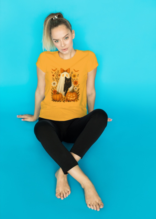 Tricou unisex 100% bumbac colectia Spooky Halloween [1]