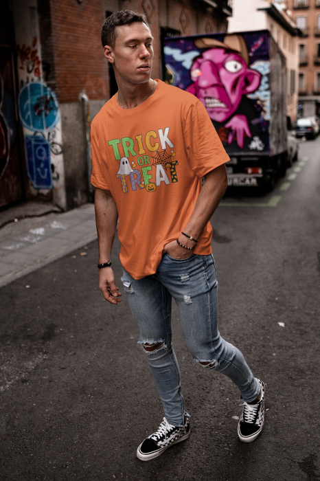 Tricou unisex 100% bumbac colectia Spooky Halloween [1]