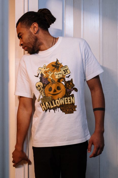 Tricou unisex 100% bumbac colectia Spooky Halloween [1]
