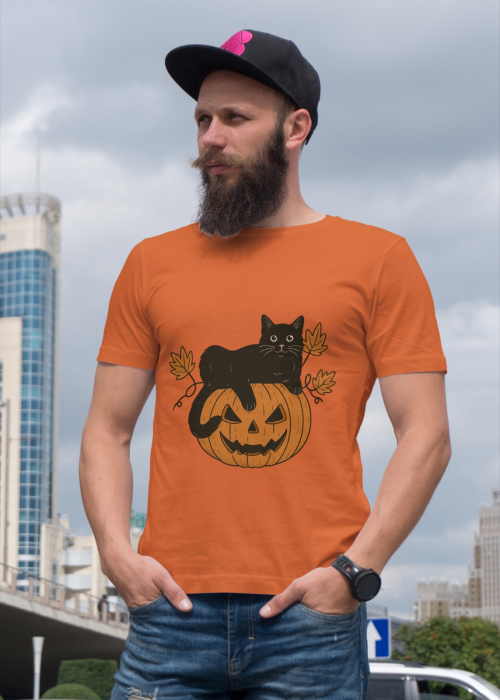 Tricou unisex 100% bumbac colectia Spooky Halloween [1]