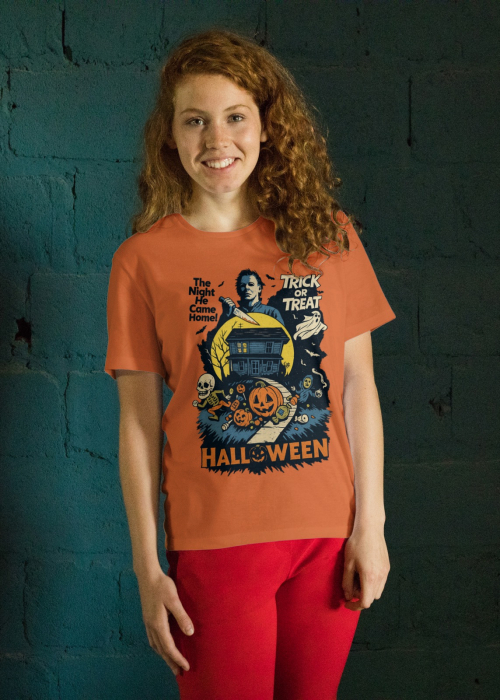 Tricou unisex 100% bumbac colectia Spooky Halloween [1]